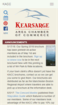 Mobile Screenshot of kearsargechamber.org